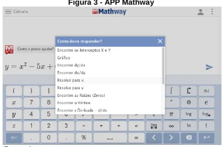 Figura 3 - APP Mathway 