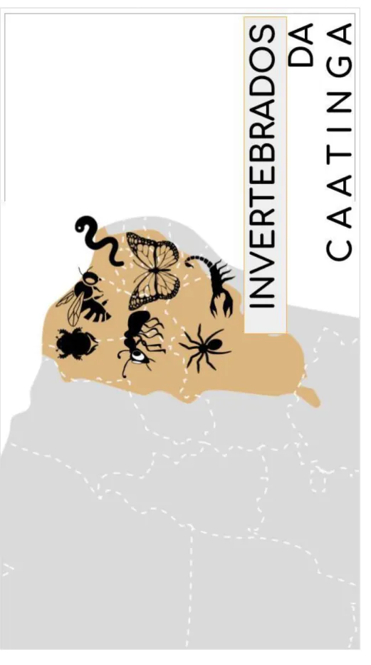 Figura 1: Cartilha elaborada sobre Invertebrados da Caatinga para estudantes do Ensino Fundamental
