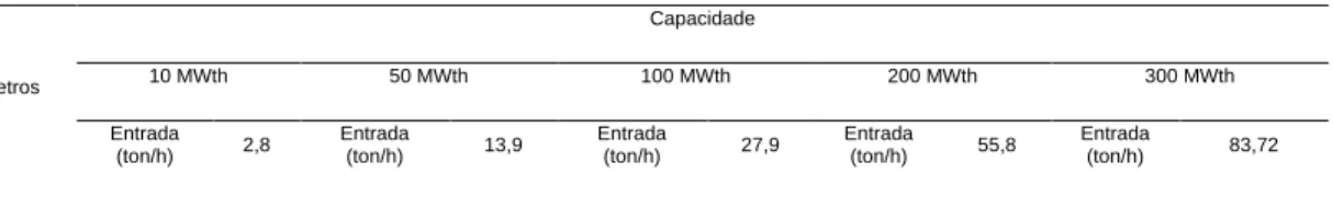Tabela 11 - Resultados econômicos brasileiros da palha de cana-de-açúcar no  cenário de fábrica integrada da planta de gaseificação 