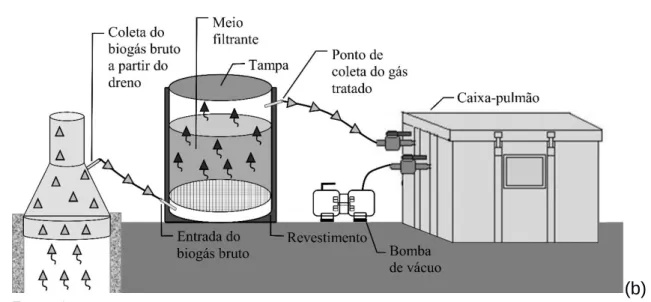 Tabela 1: Concentrações odorantes médias (UO.m -3 ) do biogás bruto e tratado  (controle e enriquecidas) usando câmara de fluxo e colunas-piloto