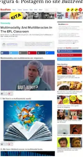 Figura 4: Postagem no site BuzzFeed.
