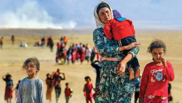 Figura 5: Fugitivos Yazidis