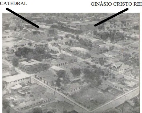 Figura 1: Jacarezinho, Vista Aérea, de 1946 Fonte: acervo de Celso Rossi.