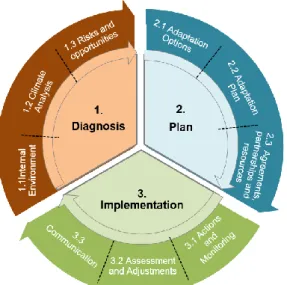 Figure 2 – Framework for the Development of Business Agendas in Climate Change Adaptation 