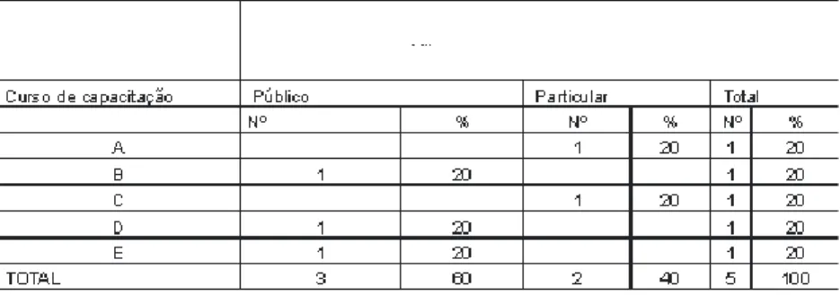 Tabela 1: Curso para cuidadores de idosos – Quanto aos meios de di- di-vulgação (2009)