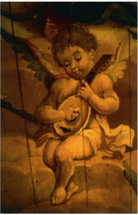 Figura 5  – Anjos músicos. Manoel da Costa Ataíde -1801/1812 Fonte: Arte Afro-Brasileira