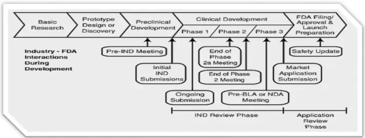 Figure 1. FDA’s Drug Development and Regulatory Process 