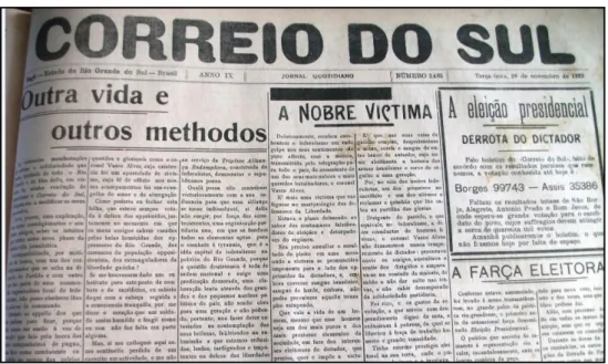 Figura 1. Correio do Sul.