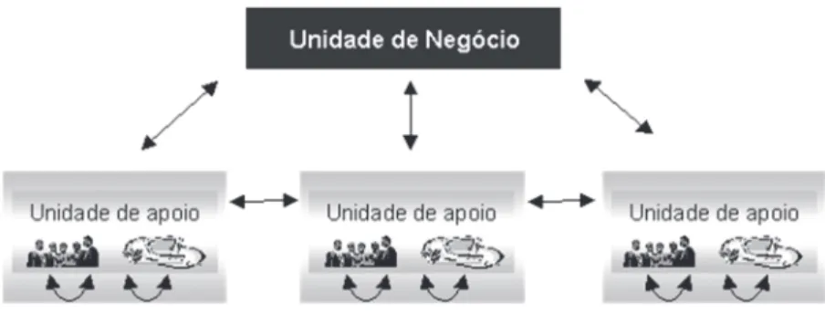 Figura 1: Sinergia das unidades organizacionais