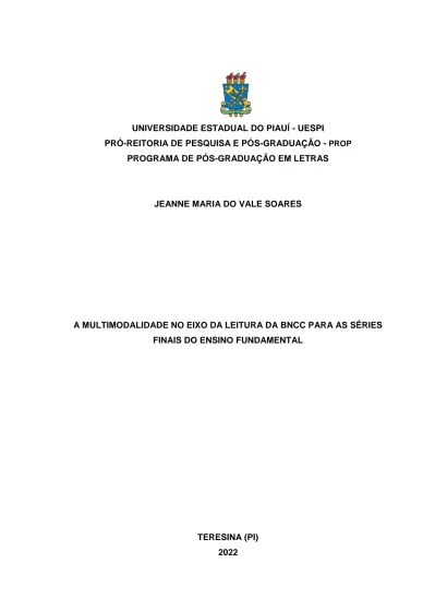 Concepções de linguagem língua texto e leitura na BNCC