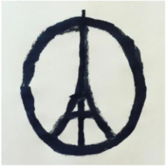 Figura 1 - “Paz para Paris”