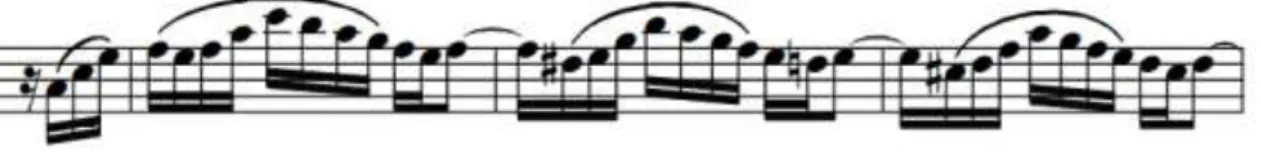 Figura 2 – Pormenor da parte inicial da flauta 