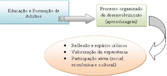 Fig. 2. Educação e Formação de Adultos: finalidades 