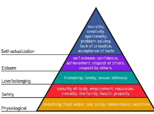 Figura 1 - Pirâmide de Maslow  