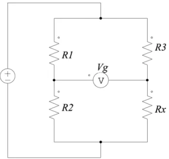 Figura 6 - Circuito de Ponte de Wheatstone 