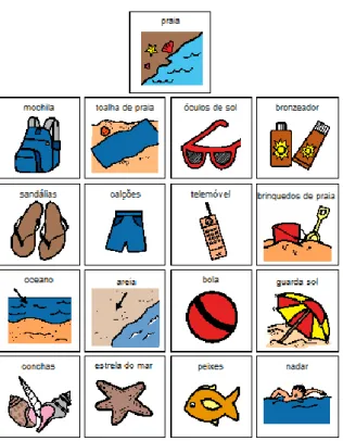 Figura 1 - Símbolos pictográficos para a comunicação (SPC) (Fernandes,2009). 