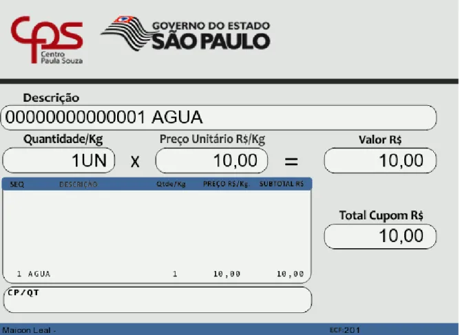 Figura 46  - Caixa Aberto 