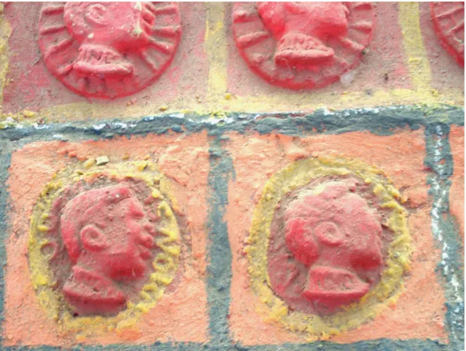 Fig. 4: Philip Moore, model house (detail), (nd). Collection Burrowes School of Art.