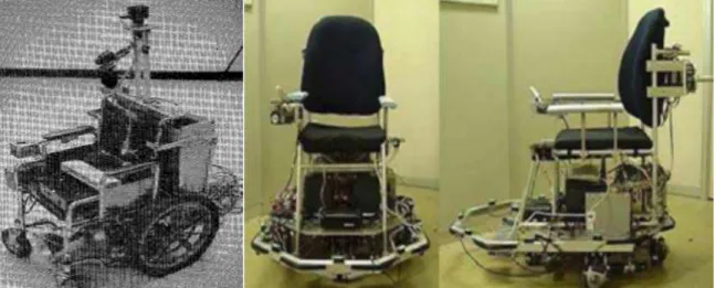 Figura 5 - Protótipo da Cadeira de Rodas Inteligente com duas pernas 