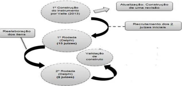 Figura 5. Fluxograma do desenvolvimento da pesquisa, Teresina, Piauí, Brasil, 2020. 