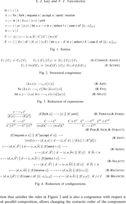 Fig. 1. Syntax.