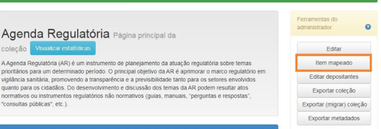 Figura 28 - Mapear item.