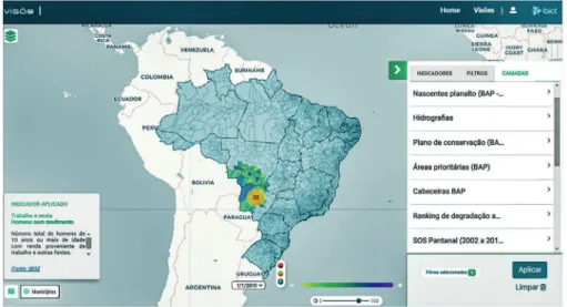 Figura 1 – Interface do Visão
