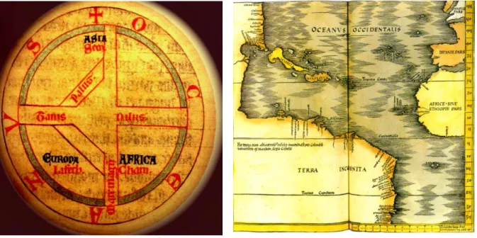      Figura 132. Mapa Mundi do Século XIII 42                          Figura 133. Terra Icognita 43