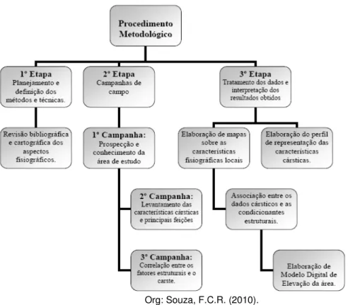 Figura 1: Esquema geral apresentando as etapas metodológicas 