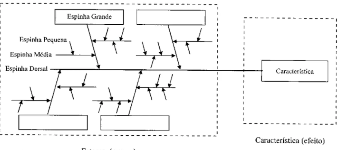 FIGURA 03 – Exemplo de Diagrama de Causa e Efeito 