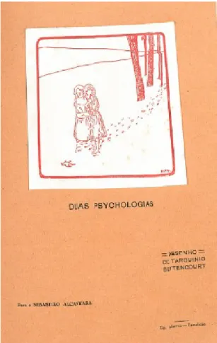 Figura 11 – Ilustração “Duas psychologias”, de Tarquinio Bettencourt 