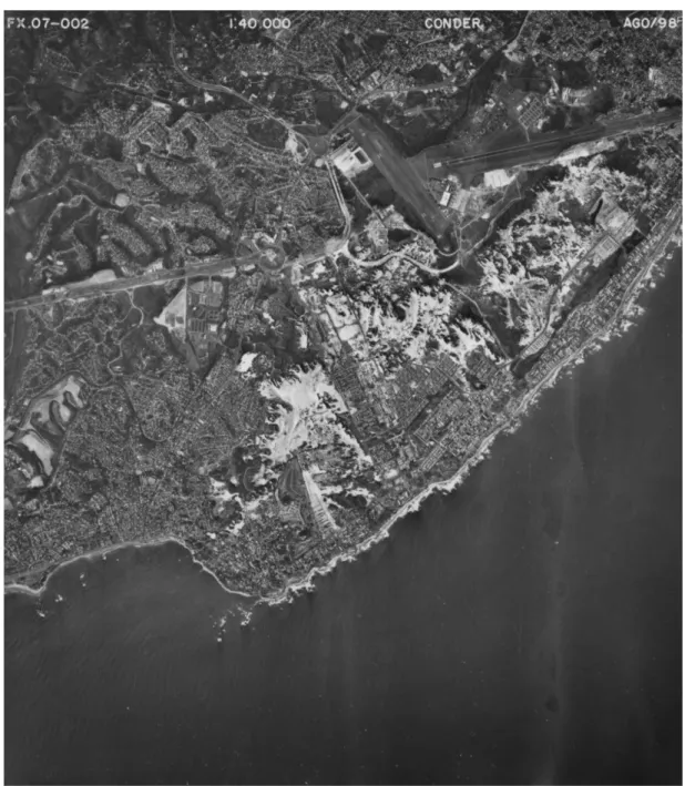 Figura 6 - Fotografia aérea da APA Lagoas e Dunas do Abaeté e do Aeroporto Internacional Luís  Eduardo Magalhães 
