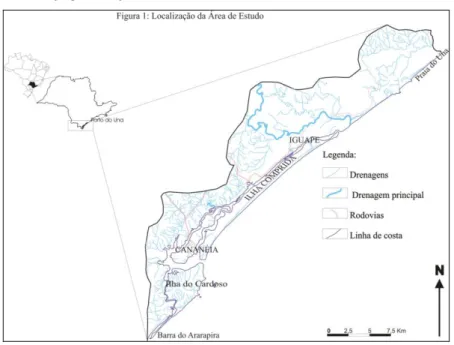 Figura 01: Localização da Área de Estudo.  