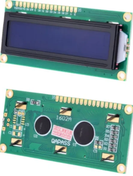 Figura 17: Display LCD  Fonte: MACIEL (2012) 
