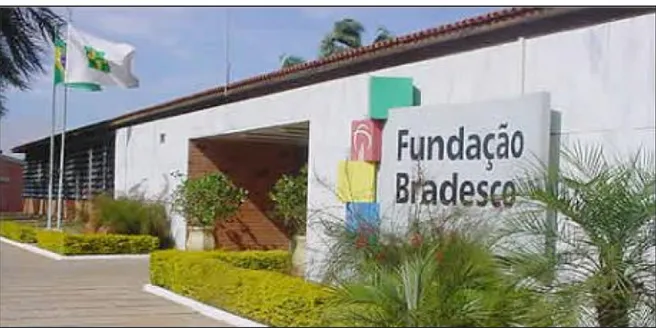 Figura 3: Fundação Bradesco, Unidade Ceilândia/DF – Fachada da escola Fonte: &lt;http://www.fb.org.br/Institucional/NossasEscolas/Centro-Oeste/Ceilandia/&gt;