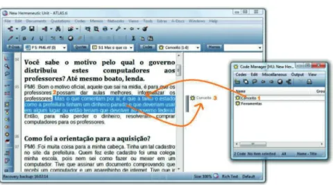 Figura 5 – Exemplo de códigos – codes