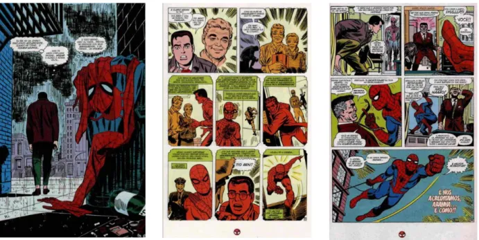 Figura 3 - Homem-Aranha e seus conflitos morais em The Amazing Spider-Man #50, 1967. 