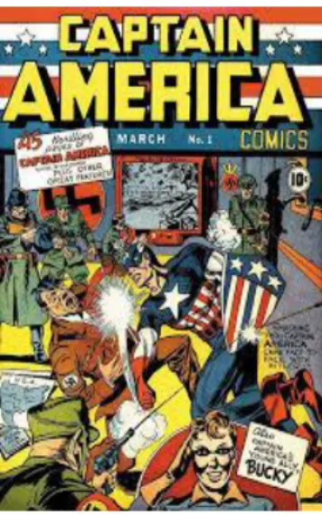 Figura 1 - Capa de Captain America Comics #1, de 1941 