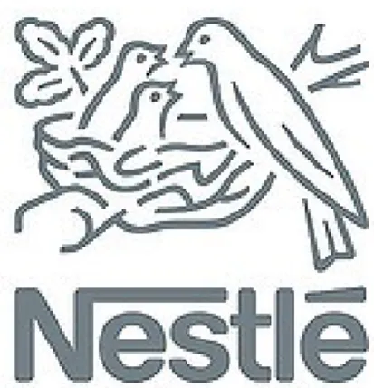 Figura  2  -  Logotipo  da  Nestlé ® ,  representando  o  arquétipo  da  Grande-Mãe,  nutrindo,  cuidado e zelando por sua família