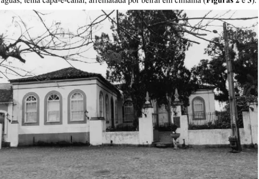 Figura 2: Vista da frente da casa voltada para o Largo Dr. José Pereira. Fonte: PATRIMÔNIO, 2013