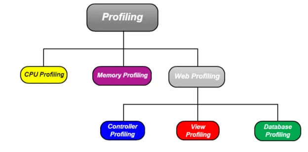 Figura 2.1: Categorias de Profiling