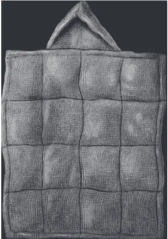Figure 3 – Emergency cover made of a combination of gauze  and cotton. 18