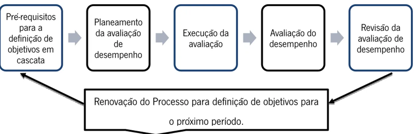 Figura 6 - Processo Síntese da Avaliação de Desempenho. Adaptado de Gomes et al. (2008, p