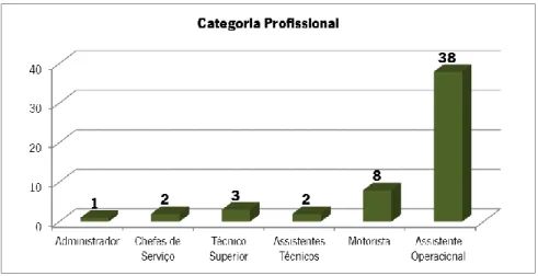 Gráfico 5 – Categoria Profissional 