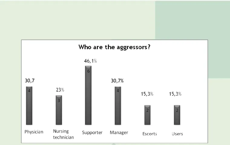 Table 1: Characteristics of the aggressors. João Pessoa, 2013. 