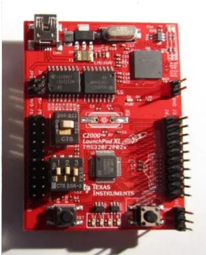 Figura 3.2. Módulo LaunchXL-F28027, da Texas Instruments. 