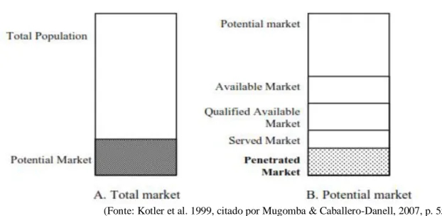 Figura 3: Definição do mercado 