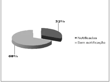 Gráfico 4 – Notificação dos acidentes perfurocortantes. Teresina/PI, 2010. n=152 