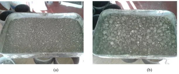 Figure 16 – Particle size distribution of fine and coarse RAP fractions 