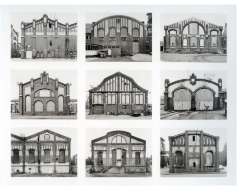 Figure 2.1 - Typical industrial building façades. 